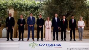 G7 assina acordo de US$ 50 bi para ajudar Ucrânia