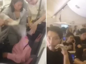 Passageiros desmaiam após ficarem presos por horas em avião sem ar: vídeos