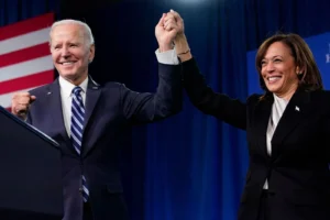 Biden e Harris se encontram em almoço fechado em meio a rumores de sucessão