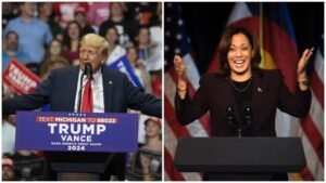 Kamala arrecada US$ 250 milhões ao explorar problemas de Trump na justiça