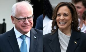 Kamala Harris escolhe Tim Walz como vice para eleição dos EUA.