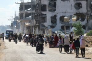 EUA pede fim da guerra em Gaza.