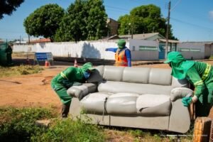 Patrulha da Chuva remove 360t de lixo em Boa Vista