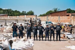 Ação conjunta fiscaliza ferros-velhos em Boa Vista