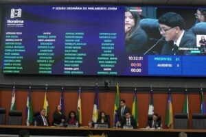 Edição 2025: Parlamentares Jovens Roraimenses debatem projetos em sessão deliberativa