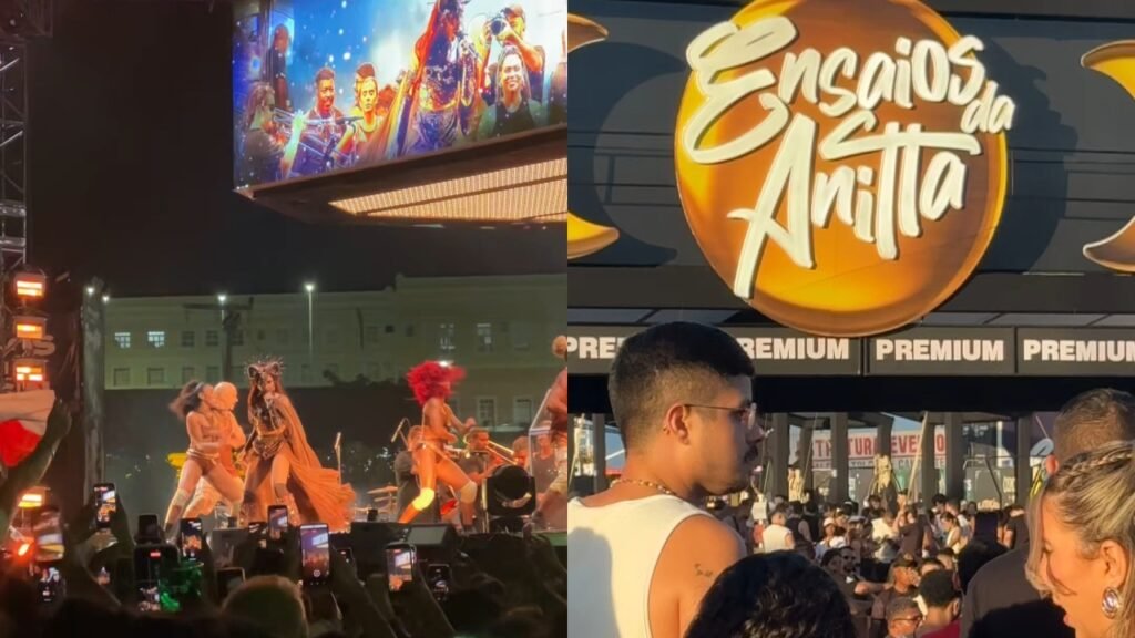Anitta movimenta Fortaleza com show da turnê “Ensaios”; confira detalhes e looks dos fãs